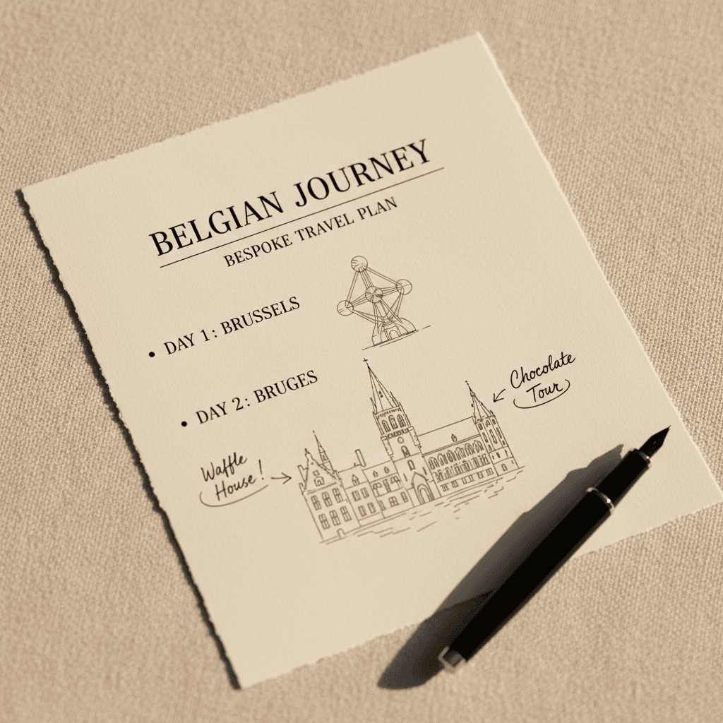 Personalized itinerary planning and custom experiences
