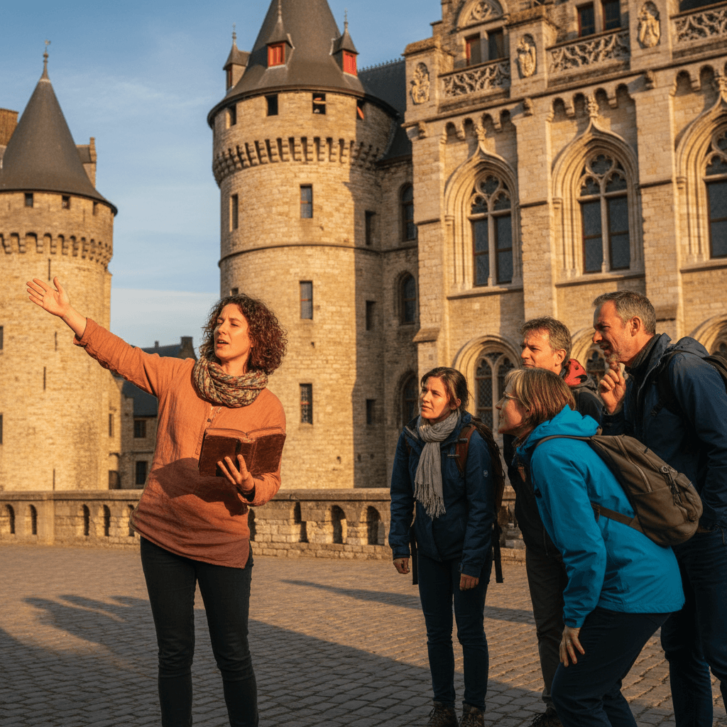 Expert local guide sharing Belgium's history with travelers